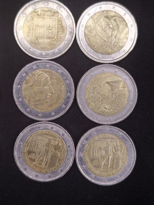 Europa. 2 Euro 2000/2025 (69 coins) (Zonder minimumprijs), Timbres & Monnaies, Monnaies | Europe | Monnaies euro