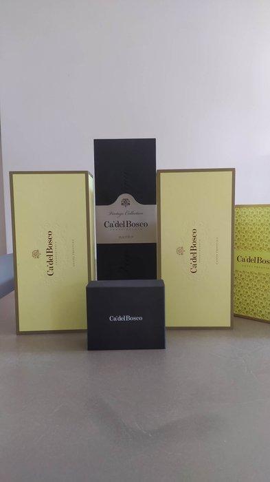 2019 Ca del Bosco, Vintage Saten Magnum & 2x Brut Ed. 47,, Verzamelen, Wijnen