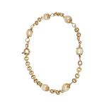 Armband - 18 karaat Geel goud - Parel, Nieuw