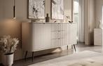TM Dressoir gestreept  beige 168 cm, Verzenden, Nieuw