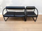 Zitgroep - IJzer, Leder - Bank en fauteuil