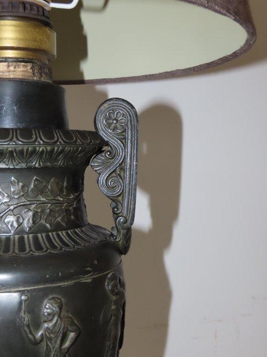 Vaas gemonteerde lamp - Brons - Antieke bronzen lamp vaas, Antiek en Kunst, Antiek | Overige Antiek