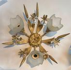 LS Italy - Wandlamp - Opaline glas - Set van drie vintage, Antiek en Kunst