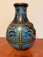 Grand vase cloisonné de la dynastie Qing, Antiek en Kunst