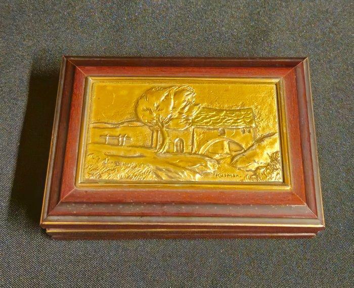 Kusman - Sieradendoos - .925 zilver, Antiek en Kunst, Curiosa en Brocante