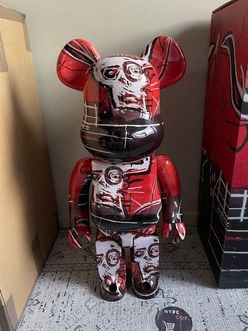 Medicom Toy - Bearbrick x Jean-Michel Basquiat #5 1000%, Antiquités & Art, Art | Peinture | Moderne