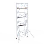 Rolsteiger Basic 90x250 9,2m werkhoogte tegen de gevel, Doe-het-zelf en Bouw, Verzenden, Nieuw, Rolsteiger of Kamersteiger, 5 meter of hoger