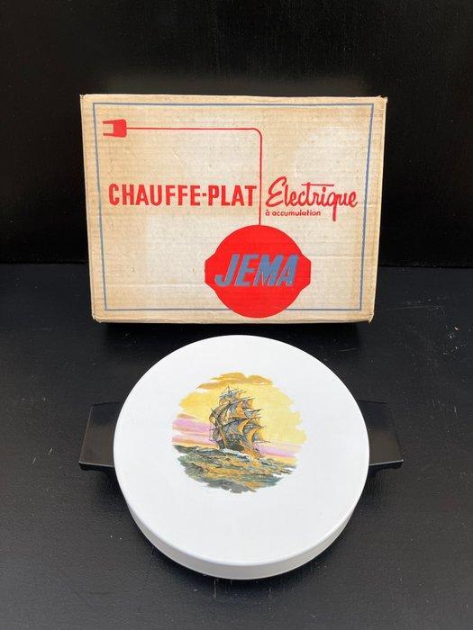 Jema - Schotel (2) - Metaal - warmhoudplaat, Antiek en Kunst, Antiek | Keukengerei