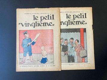 Tintin (magazine) - Le Petit Vingtième N° 17 et N°18 de 1935
