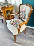 Bijzetstoel - Hout, Textiel - Fauteuil