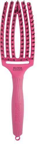 Olivia Garden Fingerbrush Combo Hot Pink (Kammen), Bijoux, Sacs & Beauté, Beauté | Soins des cheveux, Verzenden