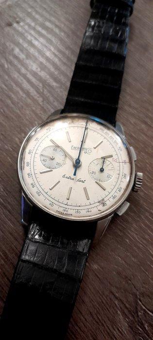 Eberhard & Co. - extra fort - 31003 - Heren - 1965, Handtassen en Accessoires, Horloges | Heren