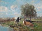 Cornelis Wouter Bouter (1888-1966) - Landschap met Koeien