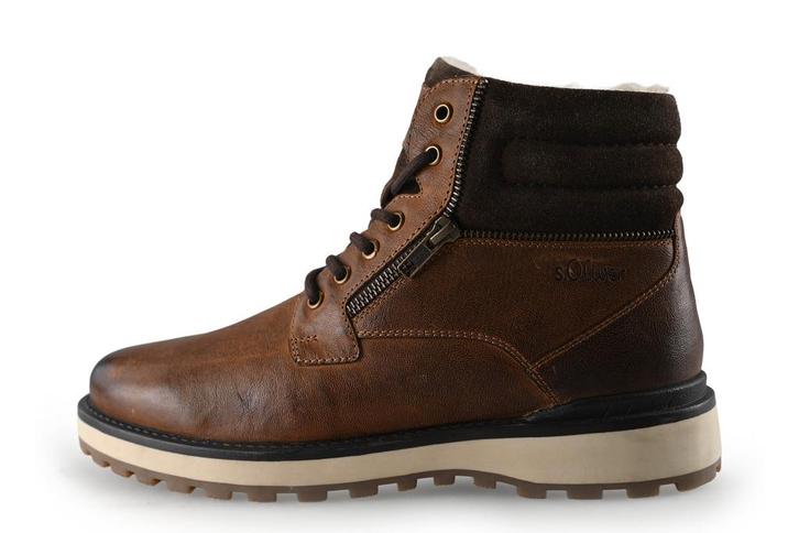 Soliver Snowboots in maat 42 Cognac | 5% korting, Kleding | Dames, Schoenen, Overige kleuren, Zo goed als nieuw, Snowboots, Verzenden