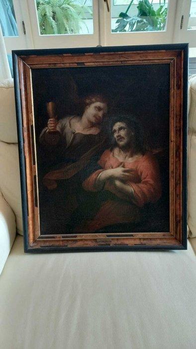 Carlo Maratta (1625-1713), Seguace di - Lincontro di Cristo, Antiek en Kunst, Kunst | Schilderijen | Klassiek