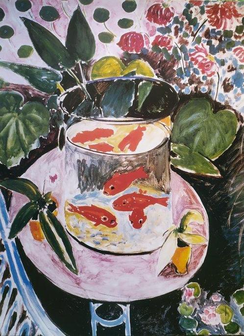 Henri Matisse (1869-1954) (after) - Goldfish, 1911 -, Antiquités & Art, Curiosités & Brocante