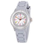 Fako® - Kinderhorloge - Siliconen - Regenboog - Grijs, Verzenden, Nieuw
