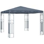 vidaXL Tonnelle 300 x 300 cm Anthracite, Tuin en Terras, Partytenten, Verzenden