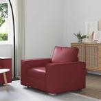 vidaXL Fauteuil Wijnrood 59 cm Kunstleer, Huis en Inrichting, Zetels | Zetels, Verzenden, Nieuw
