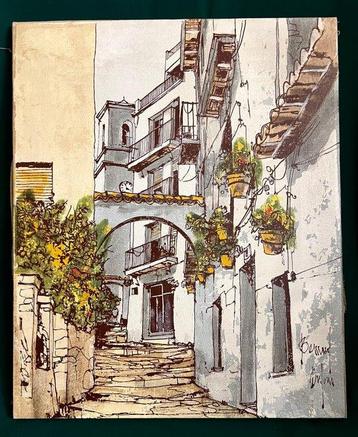 Bernard Dufour (1922- 2016) - Andalusian scene beschikbaar voor biedingen