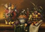 Lorenzo Blanco (XX) - Nature morte dInspiration flamande, Antiquités & Art, Art | Peinture | Classique