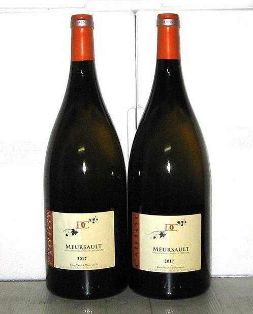 2017 Domaine Michel Caillot - Meursault - 2 Magnums (1,5 l), Verzamelen, Wijnen