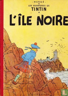 Kuifje - LÎle noire - 1952, Livres, BD, Envoi