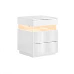 2dekans | SoBuy Nachtkastje met 3 laden, modern, voor, Ophalen of Verzenden, Nieuw