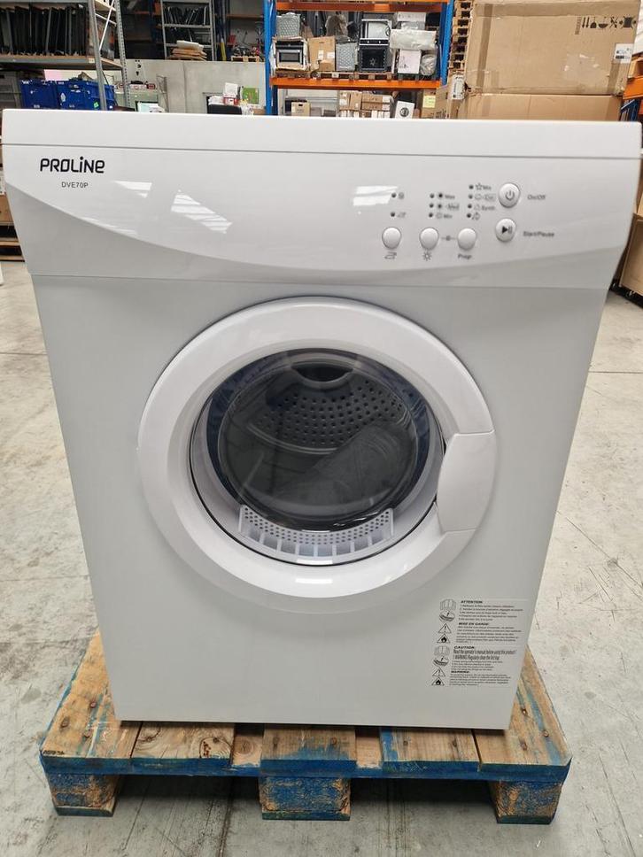 Nieuwe Droogkast Proline DVE70P, Elektronische apparatuur, Droogkasten, 85 tot 90 cm, 6 tot 8 kg, Nieuw, Luchtafvoer, Voorlader