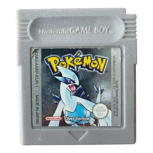 Pokemon Silver Version - EUR-1 (Losse Cassette) (COVER2) (GB, Games en Spelcomputers, Games | Nintendo Game Boy, Verzenden