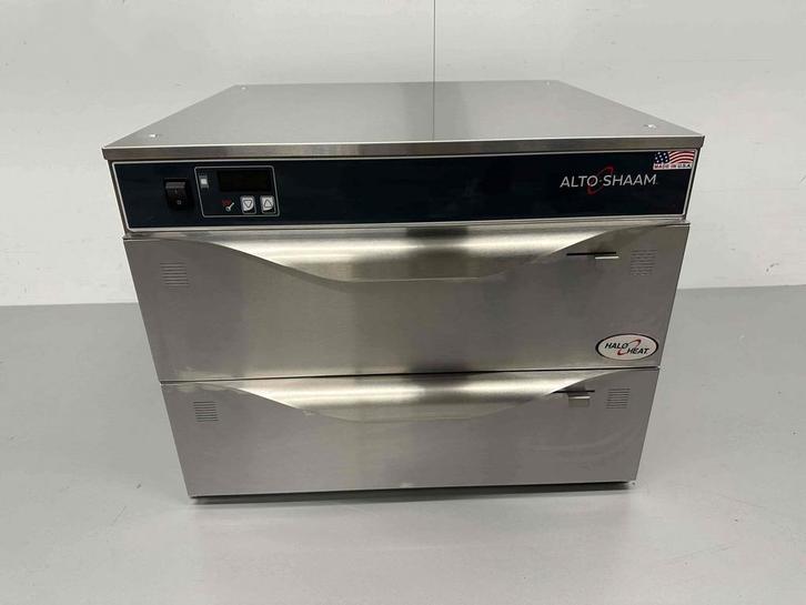 RVS Alto Shaam 500-2D Dubbele Warmhoudlade Warmhoudladen, Articles professionnels, Horeca | Équipement de cuisine, Enlèvement ou Envoi