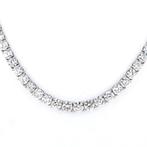 Halsketting - 18 karaat Platina, Witgoud - 63.64ct. tw.