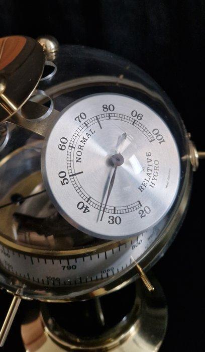 DGM - Weerstation - Messing, Glas, Aluminium - Spoetnik, Antiek en Kunst, Antiek | Wandborden en Tegels