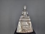 Bouddha - Ayutthaya Kingdom - 18th c. - Silver - Beeld -, Antiek en Kunst