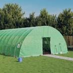Tuinkas met stalen frame 36 m² 6x6x2,85 m groen, Verzenden