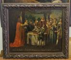 European School (XVIII) - NO RESERVE - Repas de Sancho Panza, Antiek en Kunst