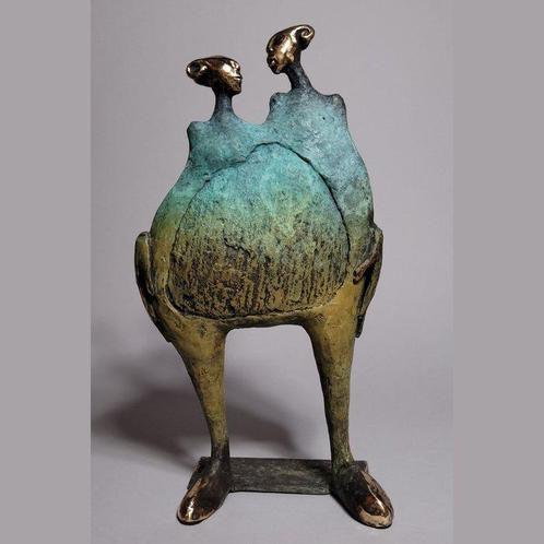 Iwa Kraj (1975) - Family (bronze), Antiquités & Art, Art | Peinture | Moderne