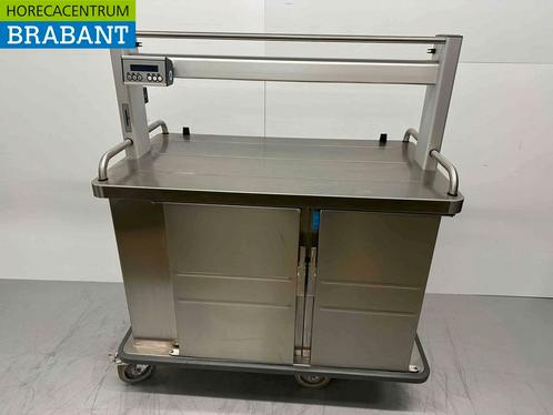 RVS Burlodge Cateringwagen verwarmd en gekoeld 8 x 1/1 GN, Zakelijke goederen, Horeca | Keukenapparatuur, Ophalen of Verzenden