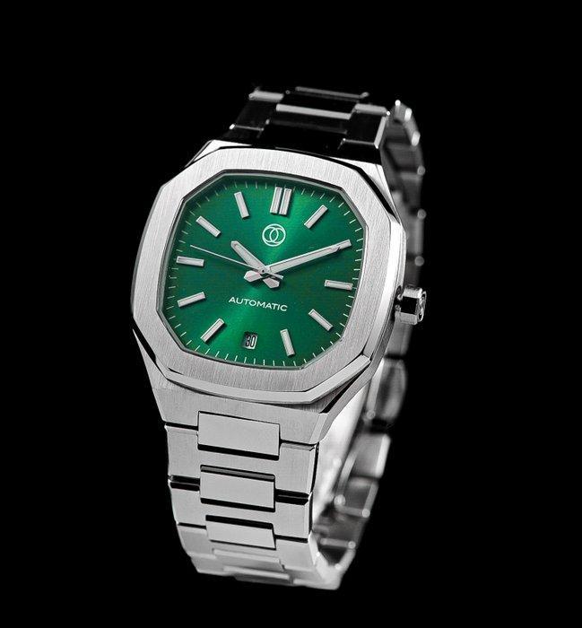 Meccano - Cube C1 Green Automatic Watch - Zonder, Handtassen en Accessoires, Horloges | Heren