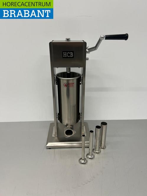 RVS Verticale vulbus stopbus worstvuller 5 liter Horeca, Zakelijke goederen, Horeca | Keukenapparatuur, Ophalen of Verzenden