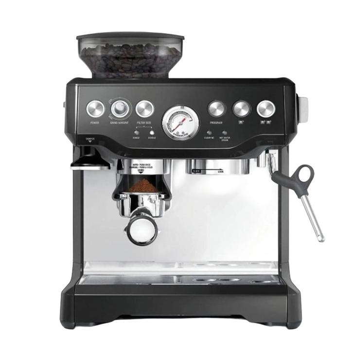 Sage Barista Express Metalic Zwart Espressomachine, Elektronische apparatuur, Koffiezetapparaten, 10 kopjes of meer, Zo goed als nieuw