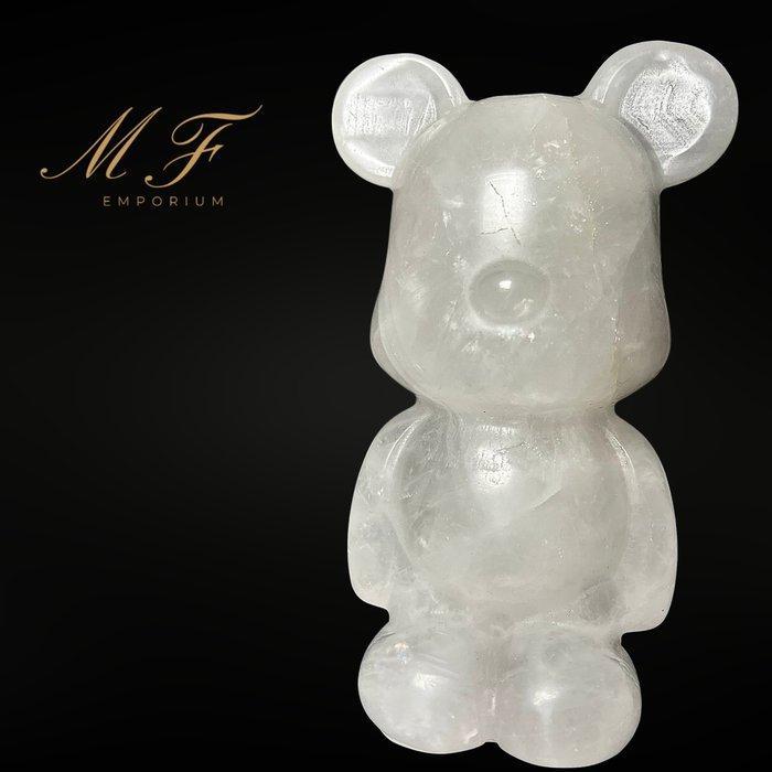 Ourson en Quartz - POP ART - groot formaat Gravure - Hoogte:, Verzamelen, Mineralen en Fossielen