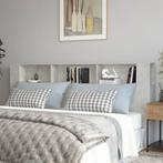 vidaXL Hoofdbordkast 220x18,5x104,5 cm betongrijs, Huis en Inrichting, Slaapkamer | Bedden, Verzenden, Nieuw