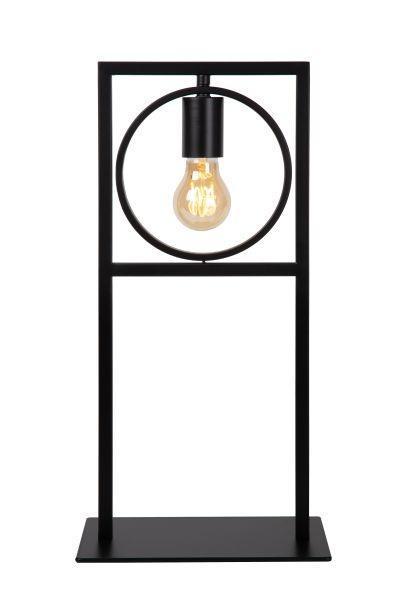 Lucide SUUS - Tafellamp - 1xE27 - Zwart -, Maison & Meubles, Lampes | Lampes de table, Envoi