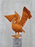 Beeldje - Grote pelikaan - IJzer, Antiek en Kunst