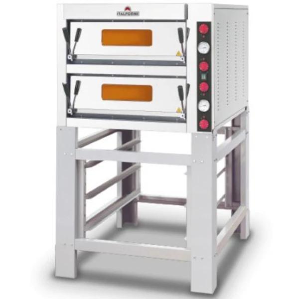 Pizzaoven | TK | Elektrisch | 2 Bakkamers | 0°C/450°C |, Articles professionnels, Horeca | Équipement de cuisine, Envoi