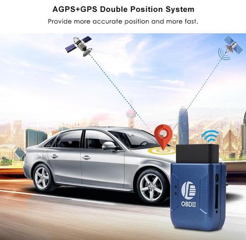 GPS tracker sms volgsysteem auto vrachtwagen OBD2 OBD 2 *bla, Auto diversen, Anti-diefstal, Nieuw, Verzenden