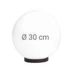Tuinverlichting Bol Bol opaal Ø 30 incl. flens, Tuin en Terras, Verzenden, Nieuw