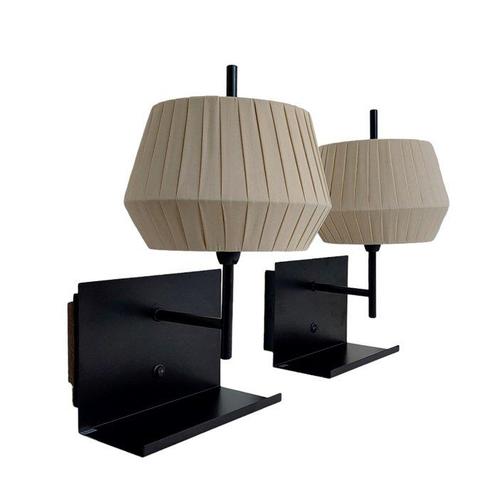 Nordlux - - Says Who - Lampe murale (2) - Dicte - Noir &, Antiek en Kunst, Kunst | Designobjecten