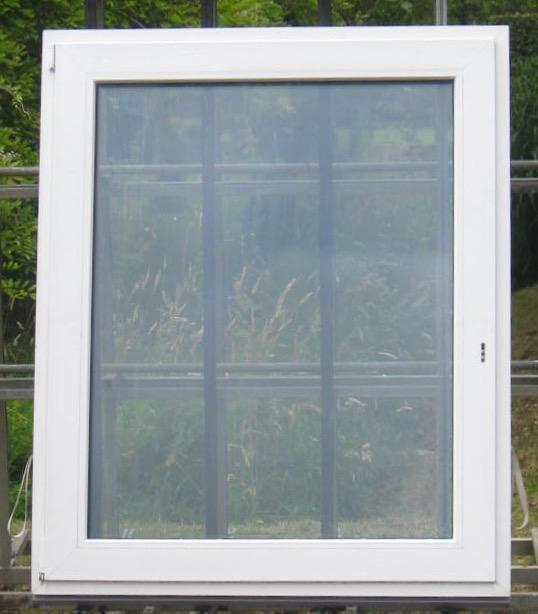pvc raam , chassis , venster 130  x 158 wit 3 dubbel glas, Doe-het-zelf en Bouw, Raamkozijnen en Schuifdeuren, Inclusief glas
